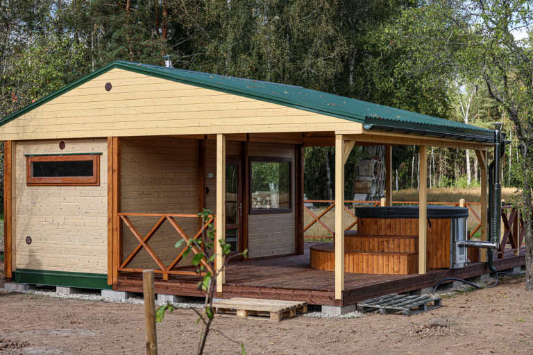 PIRTSmāja AR TERASI 6M